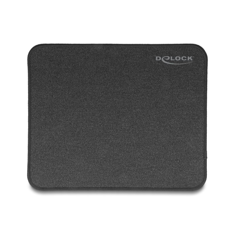 DeLOCK Tapis de souris, noir brillant, 300 x 245 mm