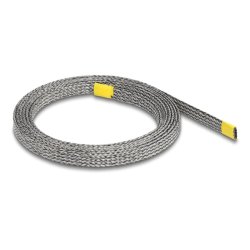 Geflechtschlauch zur EMI Abschirmung dehnbar 2 m x 10 mm