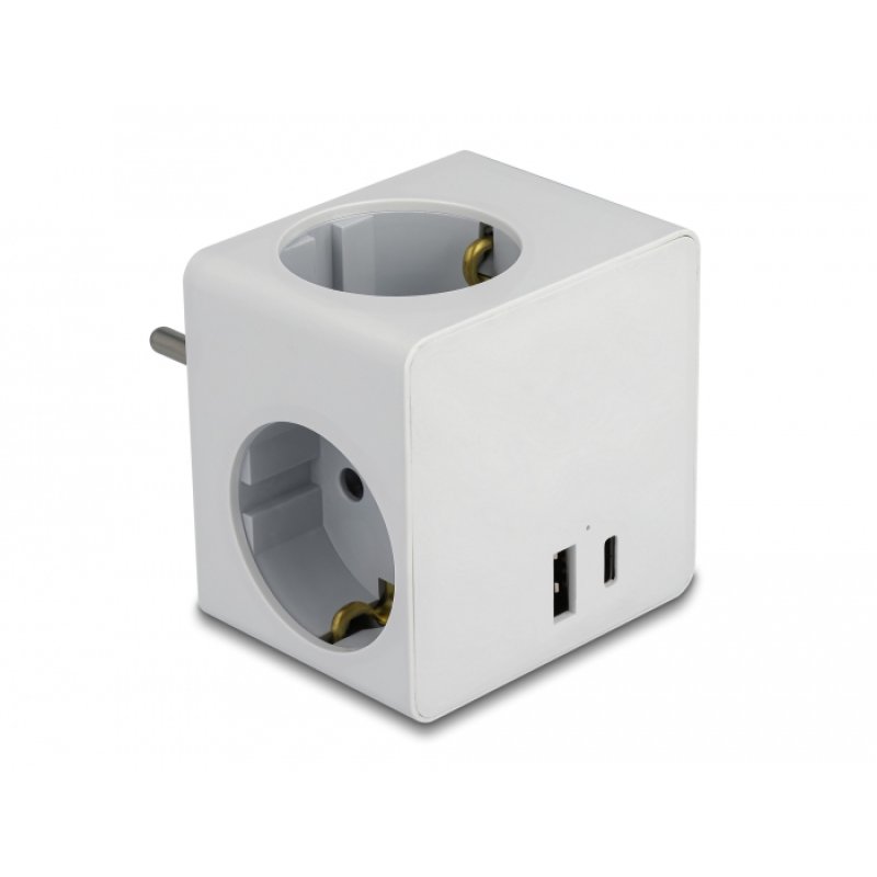 DeLOCK 11501 power plug adapter Type F White