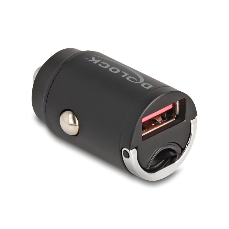 DeLOCK 64277 mobile device charger Universal Black Cigar lighter Fast charging Auto