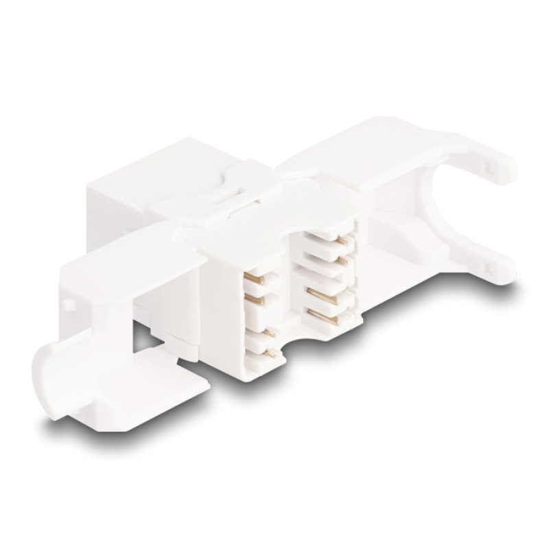 Keystone Modul RJ45 Buchse Cat.6A UTP 4 Stück