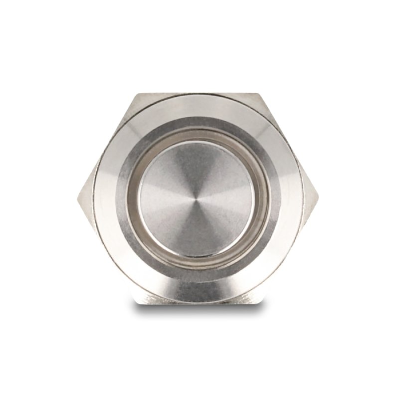 Drucktaster zum Einbau 12 mm 4 x Lötanschluss LED blau