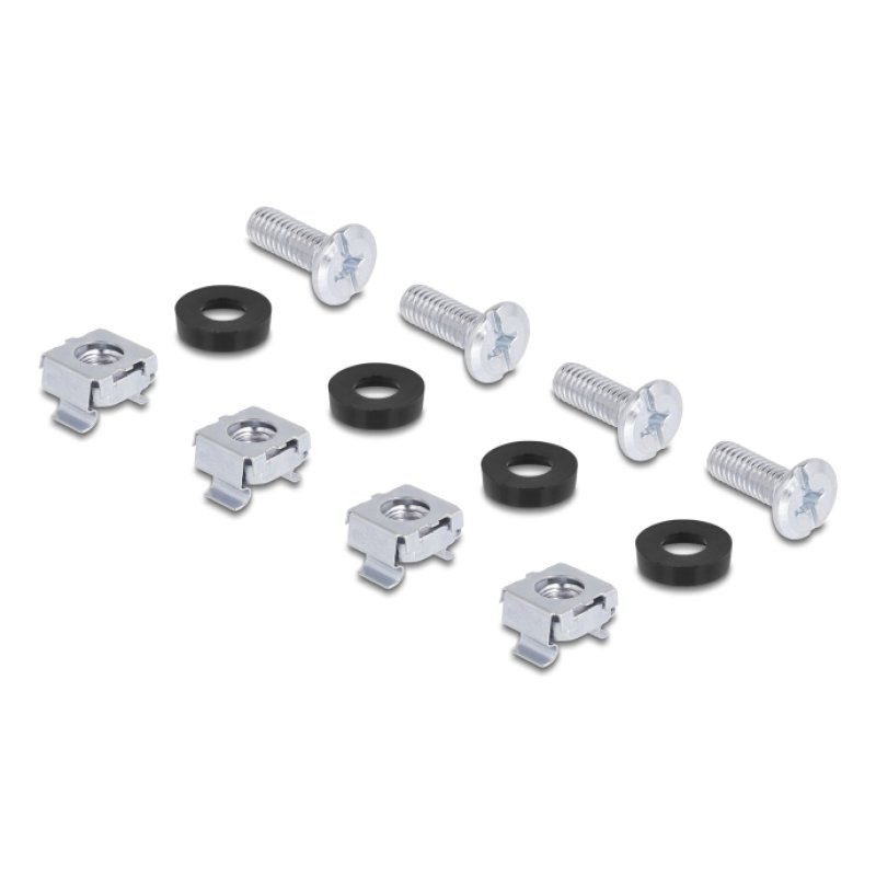 Universelles Rack Montage Set 2 Stück schwarz
