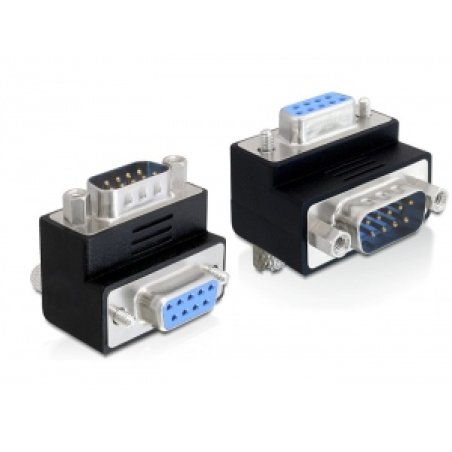 DeLOCK 65266 cable gender changer Sub-D 9 pin Black