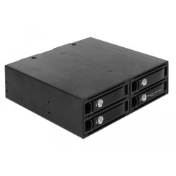 5.25? Wechselrahmen für 4 x 2.5? SATA / SAS HDD / SSD 12 Gb/s