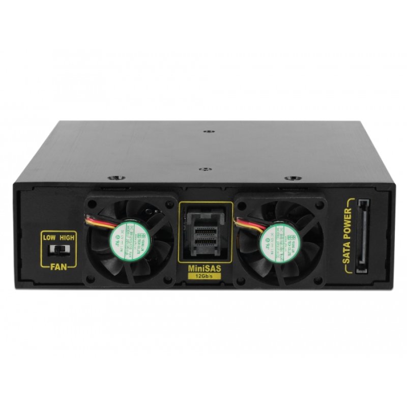 DeLOCK 47233 drive bay panel Black