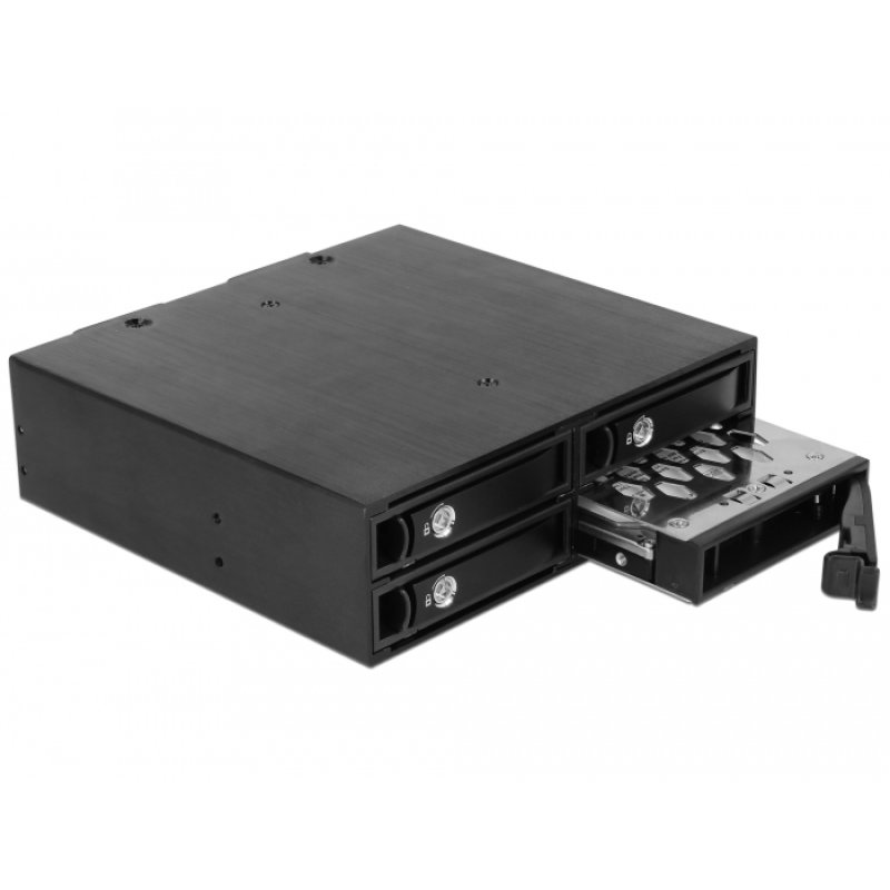 DeLOCK 47233 drive bay panel Black