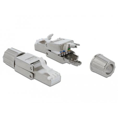 DeLOCK 86476 wire connector RJ-45 Grey