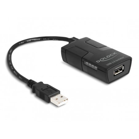 DeLOCK Isolator USB 2.0 Type-A male to female with 5 kV Isolation for data lines