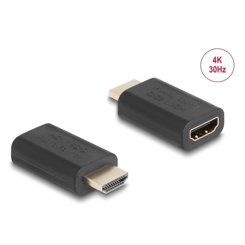 DeLOCK 64325 changeur de genre de câble HDMI Noir