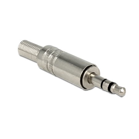 DeLOCK 65532 connecteur de fils 3.5 mm Argent