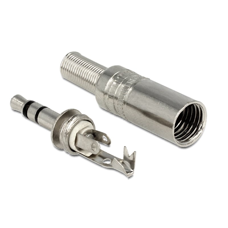 DeLOCK 65532 connecteur de fils 3.5 mm Argent