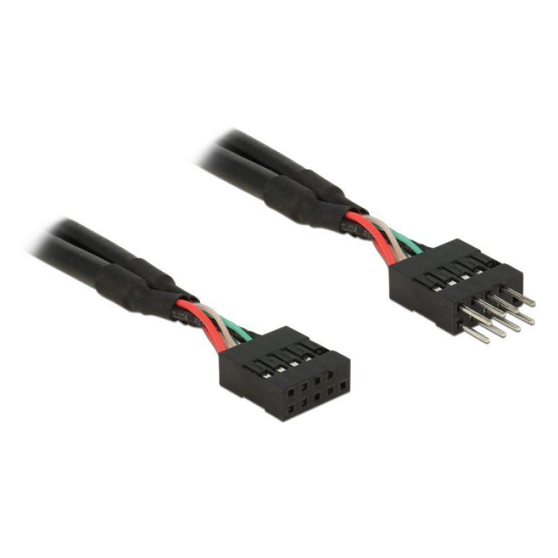 DeLOCK 0.25m 2xUSB2.0