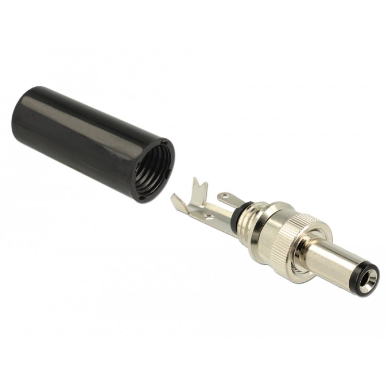 DeLOCK 89915 wire connector DC Black, Nickel