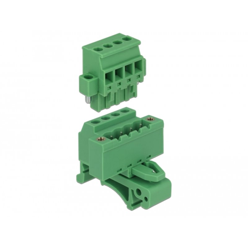DeLOCK 65936 terminal block Green