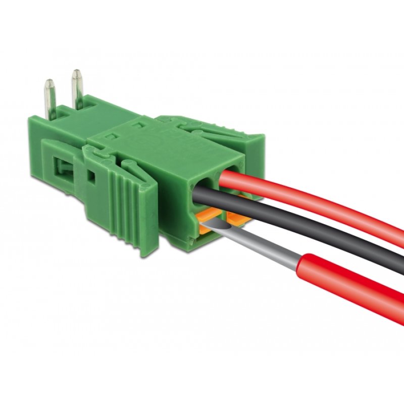 DeLOCK 65952 bornier Vert