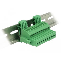 DeLOCK 65941 terminal block Green