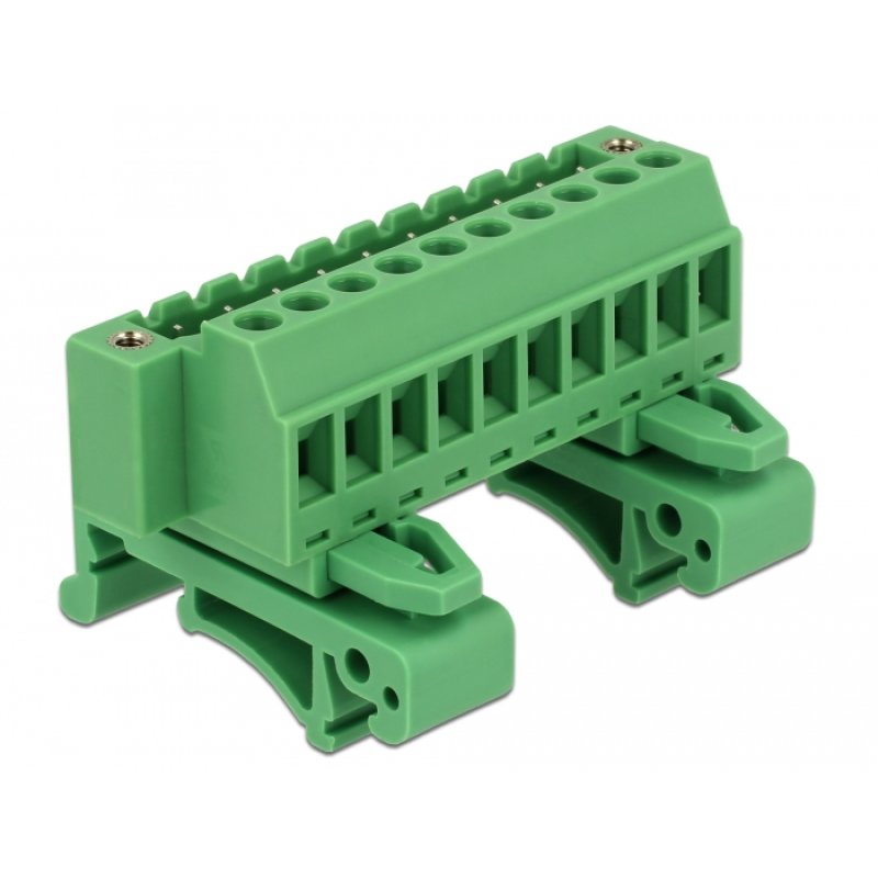 DeLOCK 65941 bornier Vert