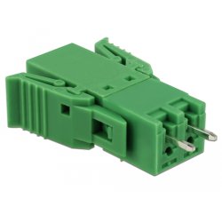 DeLOCK 65968 terminal block Green