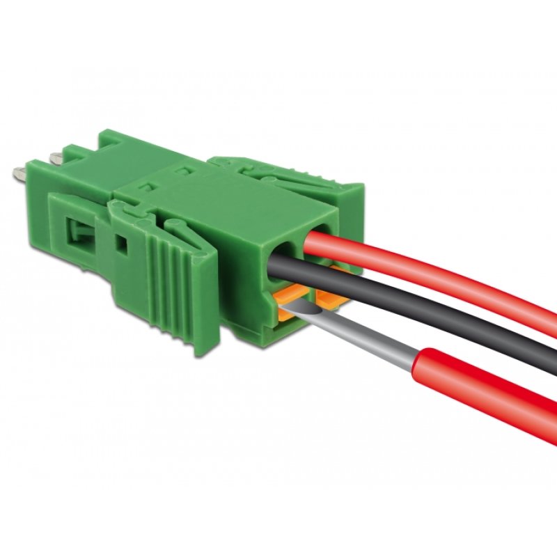 DeLOCK 65968 terminal block Green