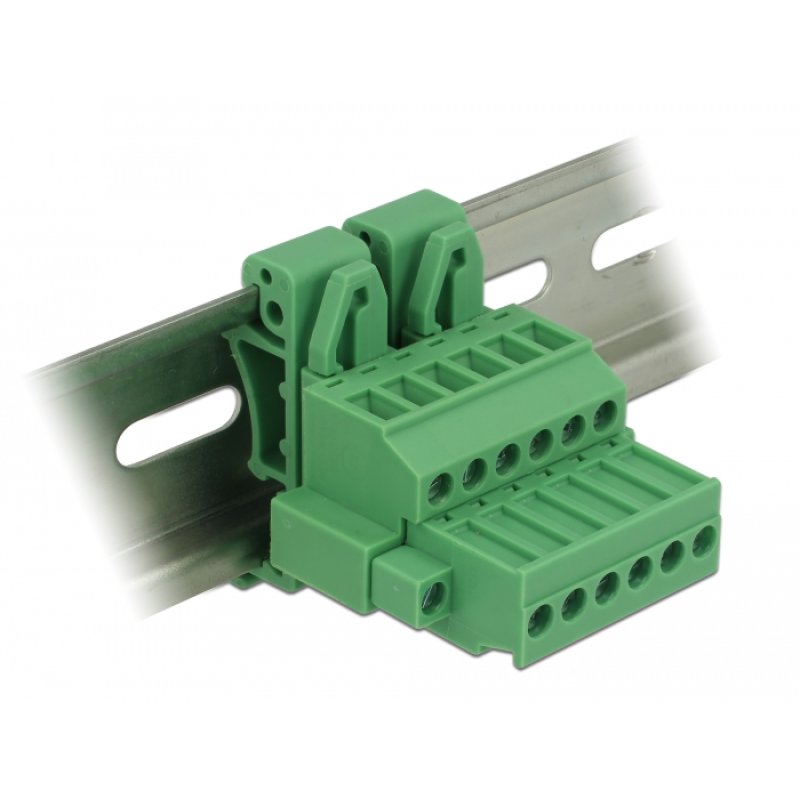 DeLOCK 65942 bornier Vert