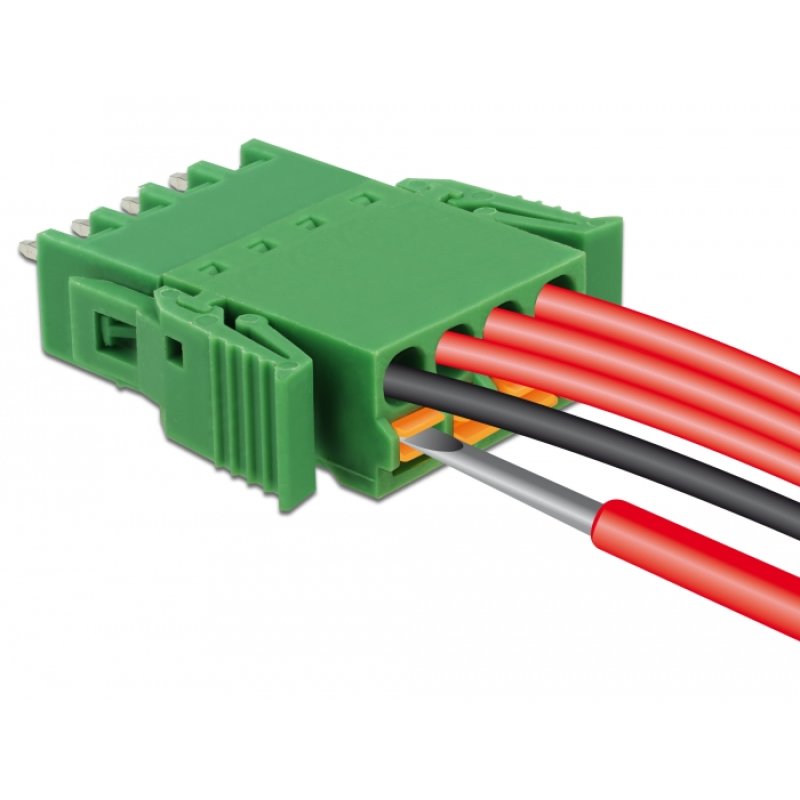 DeLOCK 65970 bornier Vert