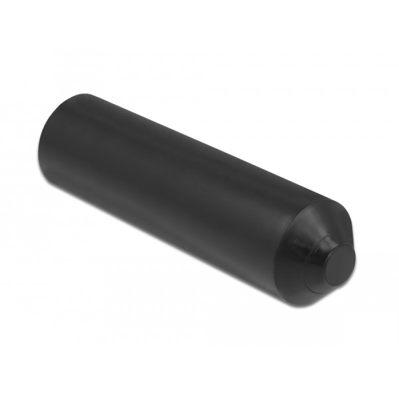 Endkappen mit Innenkleber 70 x 20 mm 2 Stück schwarz