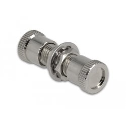 DeLOCK Optical Fiber Coupler SMA 905 Simplex female to SMA 905 Simplex female metal