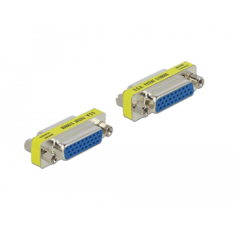 DeLOCK D-Sub 26 HD Pin Gender Changer Buchse zu Buchse