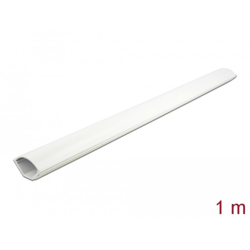 DeLOCK Conduite d’angle 43 x 23 mm - longueur 1 m, blanc