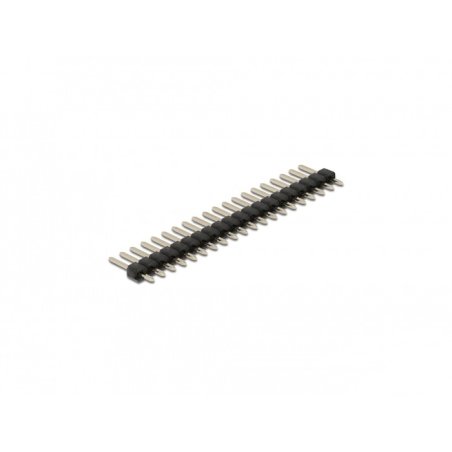 DeLOCK Pin header 20 pin, pitch 2.54 mm, 1-row, straight, 5 pieces