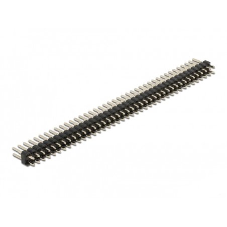 DeLOCK Pin header 40 pin, pitch 2.54 mm, 2-row, straight, 5 pieces