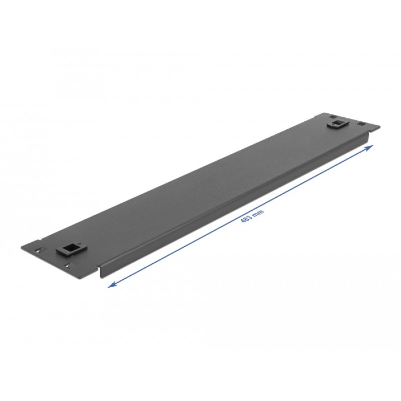 DeLOCK 19″ Network Cabinet Blind Cover tool free 2U black