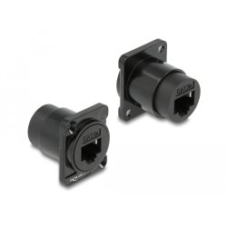 D-Typ Modul RJ45 Cat.6A Buchse zu Buchse