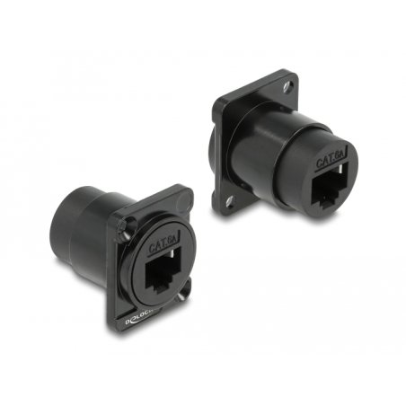 DeLOCK Module D-Type, RJ45 Cat.6A femelle à femelle