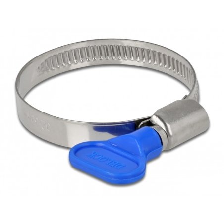 DeLOCK Collier de tuyau à papillon 32 à 50 mm, 10 unités