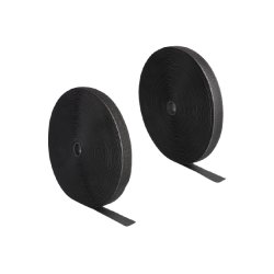 DeLOCK Heavy-duty Hook-and-Loop tape L 25 m x W 25 mm black
