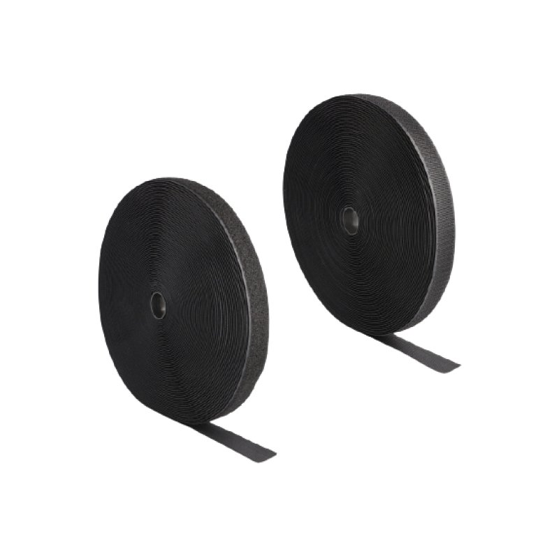 DeLOCK Rouleau de bande scratch L 25 m x l 25 mm, noir