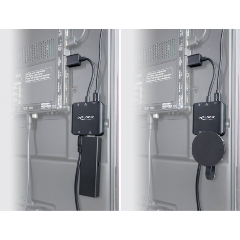 DeLOCK Extracteur audio HDMI 4K 60 Hz compact