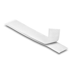 DeLOCK Rouleau de bande scratch L 1 m x l 20 mm, blanc