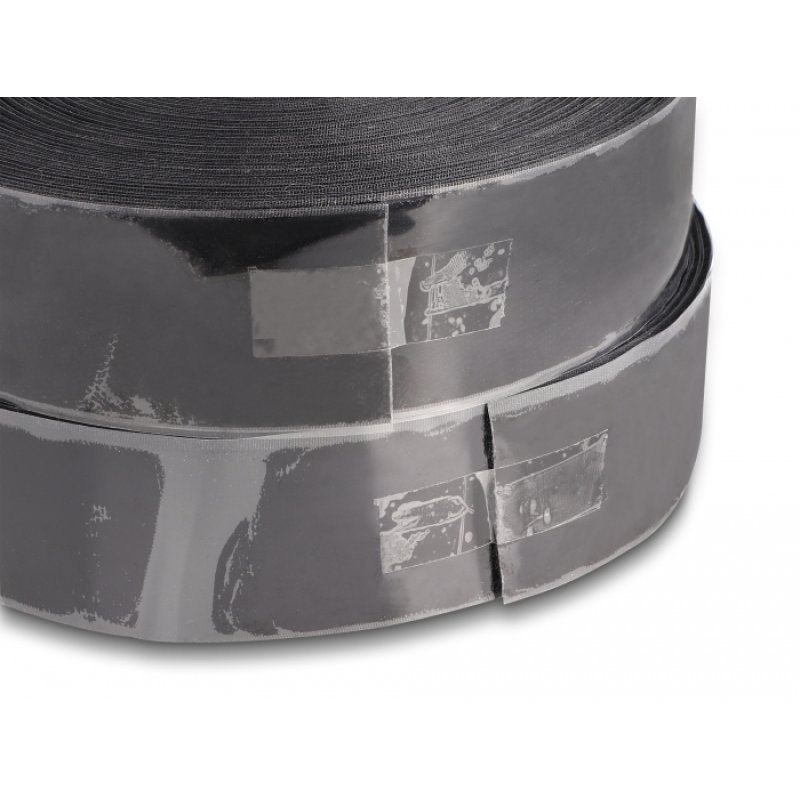 DeLOCK Heavy-duty Hook-and-Loop tape self-adhesive L 25 m x W 50 mm black