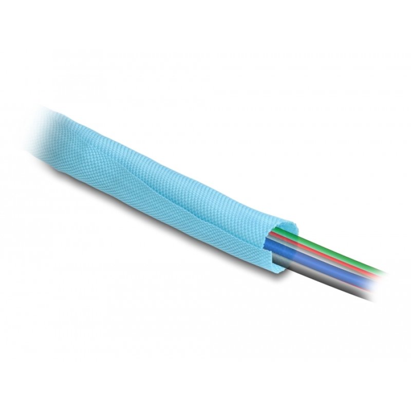 Gewebeschlauch selbstschließend hitzebeständig 2 m x 25 mm blau