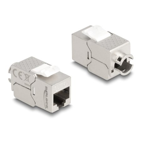 Keystone Modul RJ45 Buchse zu LSA Cat.6A Slim werkzeugfrei