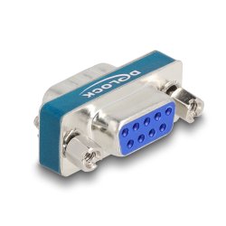 DeLOCK RF/EMI Interference Suppression Filter D-Sub 9 pin male to female with low-pass inductive
