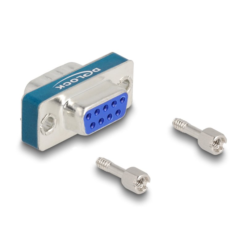 HF/EMI Entstörfilter D-Sub 9 Pin Stecker zu Buchse mit Tiefpass induktiv