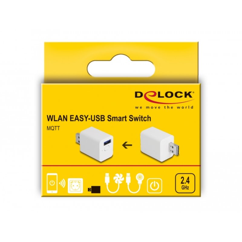 DeLOCK WLAN EASY-USB Commutateur intelligent MQTT