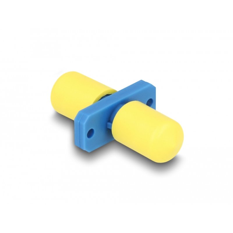 LWL Kupplung ST Simplex Buchse zu ST Simplex Buchse blau