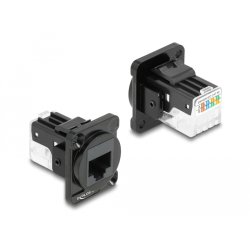 D-Typ Modul RJ45 Cat.6A Buchse zu LSA Buchse