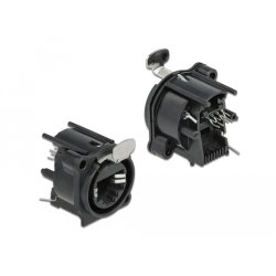 DeLOCK Module D-Type, RJ45 femelle à raccordement soudé