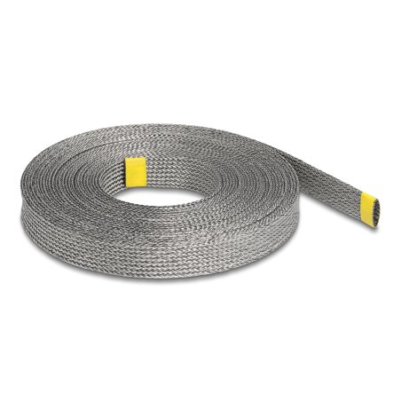 DeLOCK Braided Sleeve for EMI shielding stretchable 10 m x 20 mm